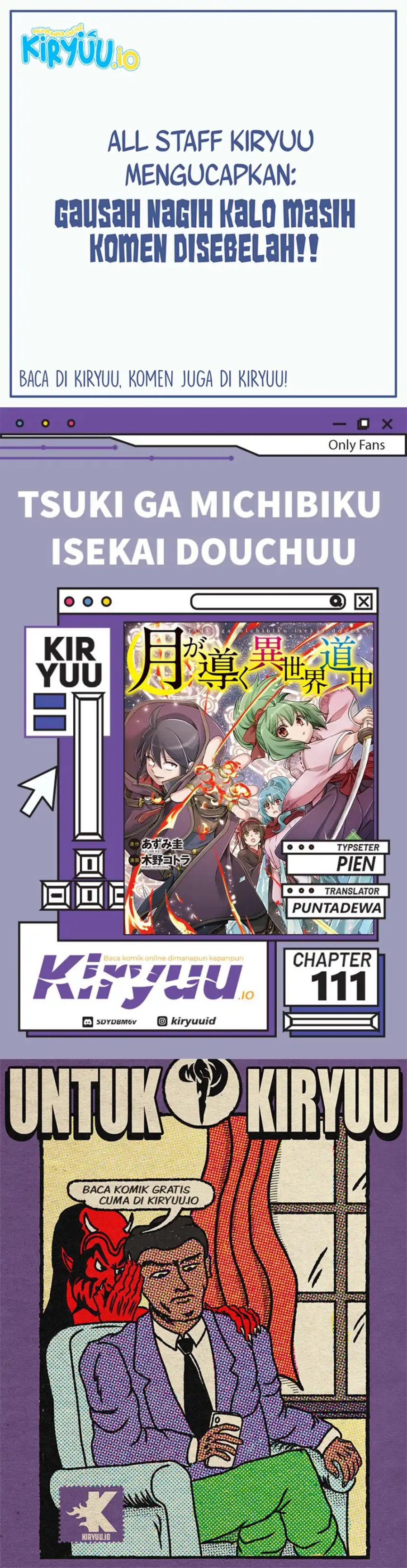 Tsuki ga Michibiku Isekai Douchuu Chapter 111 Gambar 1