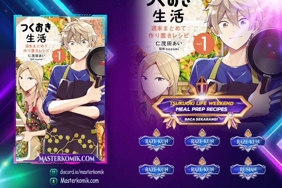 Tsukuoki Life: Weekend Meal Prep Recipes! Chapter 04 Gambar 1