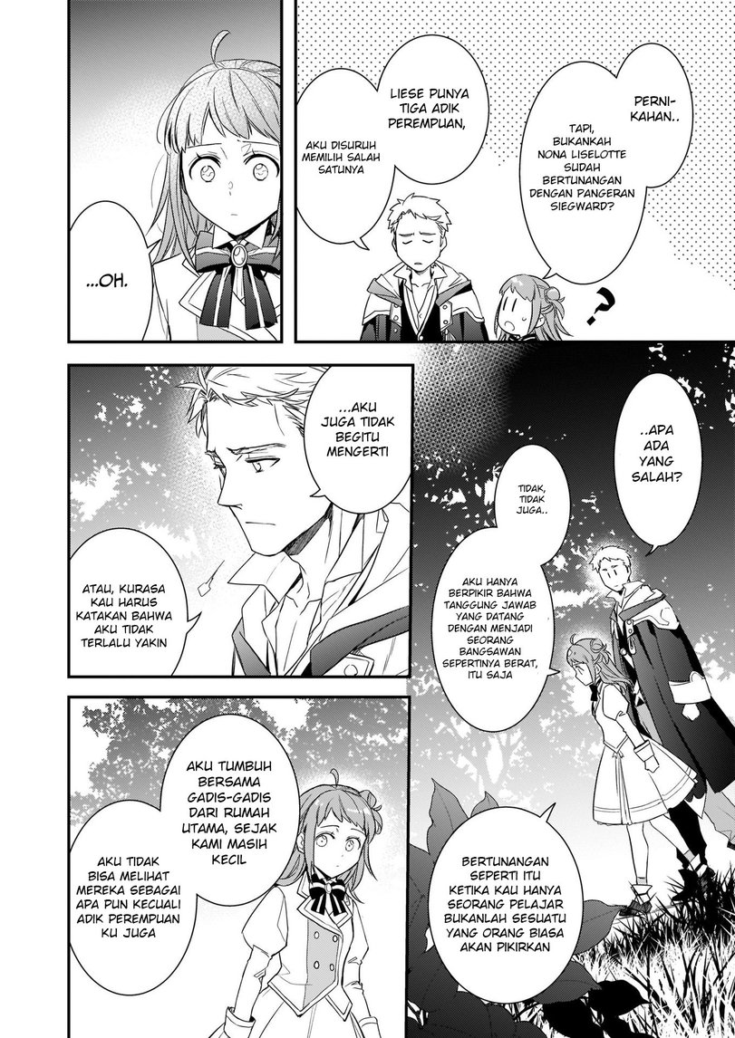 Tsundere Akuyaku Reijou Liselotte to Jikkyou no Endo-kun to Kaisetsu no Kobayashi-san (Endo and Kobayashi’s Live Commentary on the Villainess) Chapter 07.1 Gambar 17