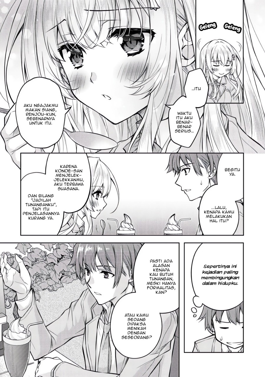 Tsundere Hokuou Bishoujo no Classmate ga, Kon’yakusha ni Natta Totan ni Dere Ippentou ni Natte Shimatta Ken ni Tsuite Chapter 02 Gambar 8