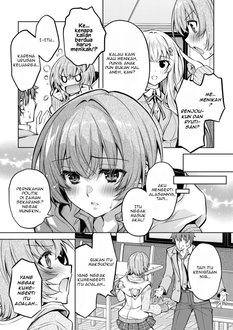 Tsundere Hokuou Bishoujo no Classmate ga, Kon’yakusha ni Natta Totan ni Dere Ippentou ni Natte Shimatta Ken ni Tsuite Chapter 04 Gambar 4