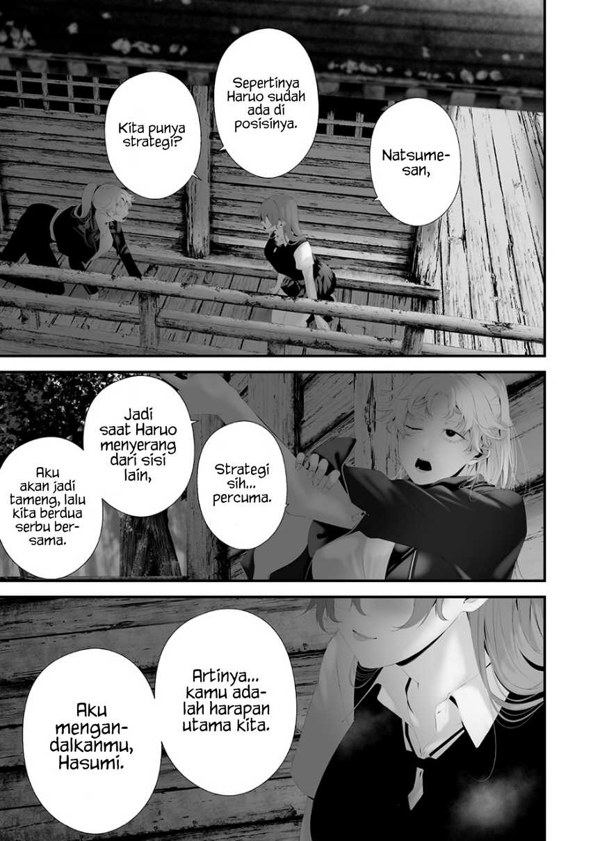 Tsurenai Hodo Aokute Azatoi Kurai ni Akai Chapter 74.8 Gambar 13