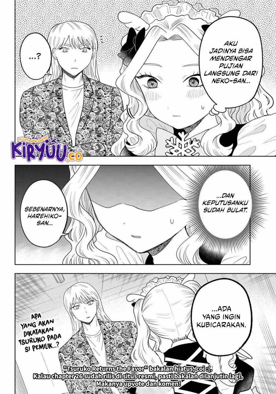 Tsuruko Returns the Favor Chapter 25 Gambar 21