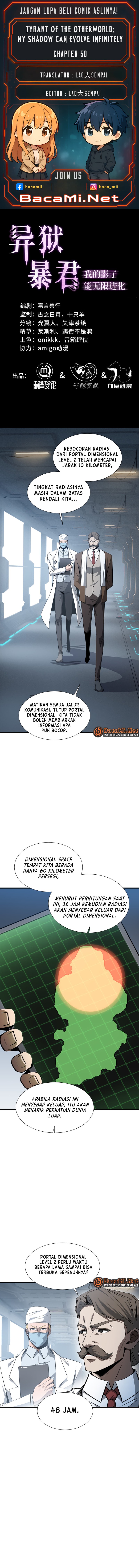 Tyrant of the Otherworld: My Shadow Can Evolve Infinitely Chapter 50 Gambar 1