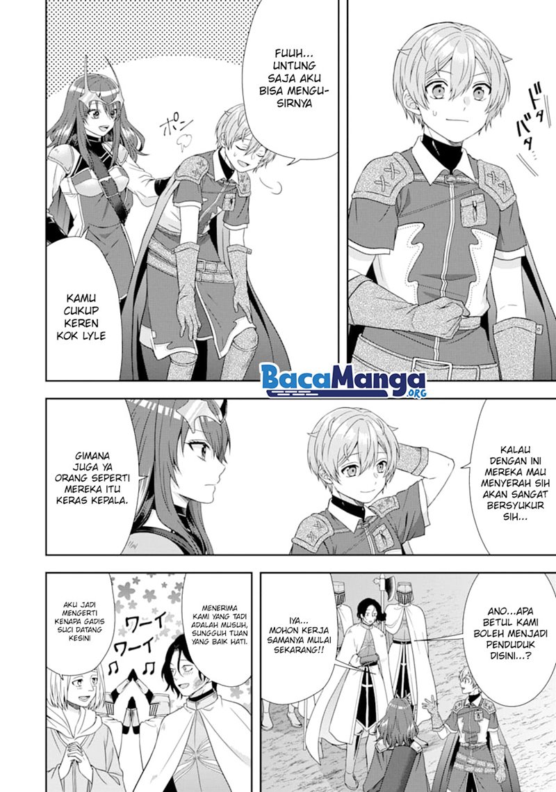 Tensei Ryoushu no Yuuryou Kaitaku: Zensei no Kioku o Ikashite White ni Tsutometara, Yuunou na Jinzai ga Atsumari Sugimashita Chapter 06.2 Gambar 19