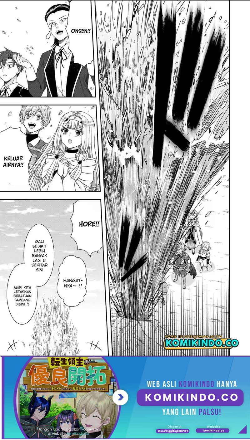 Tensei Ryoushu no Yuuryou Kaitaku: Zensei no Kioku o Ikashite White ni Tsutometara, Yuunou na Jinzai ga Atsumari Sugimashita Chapter 20.1 Gambar 16