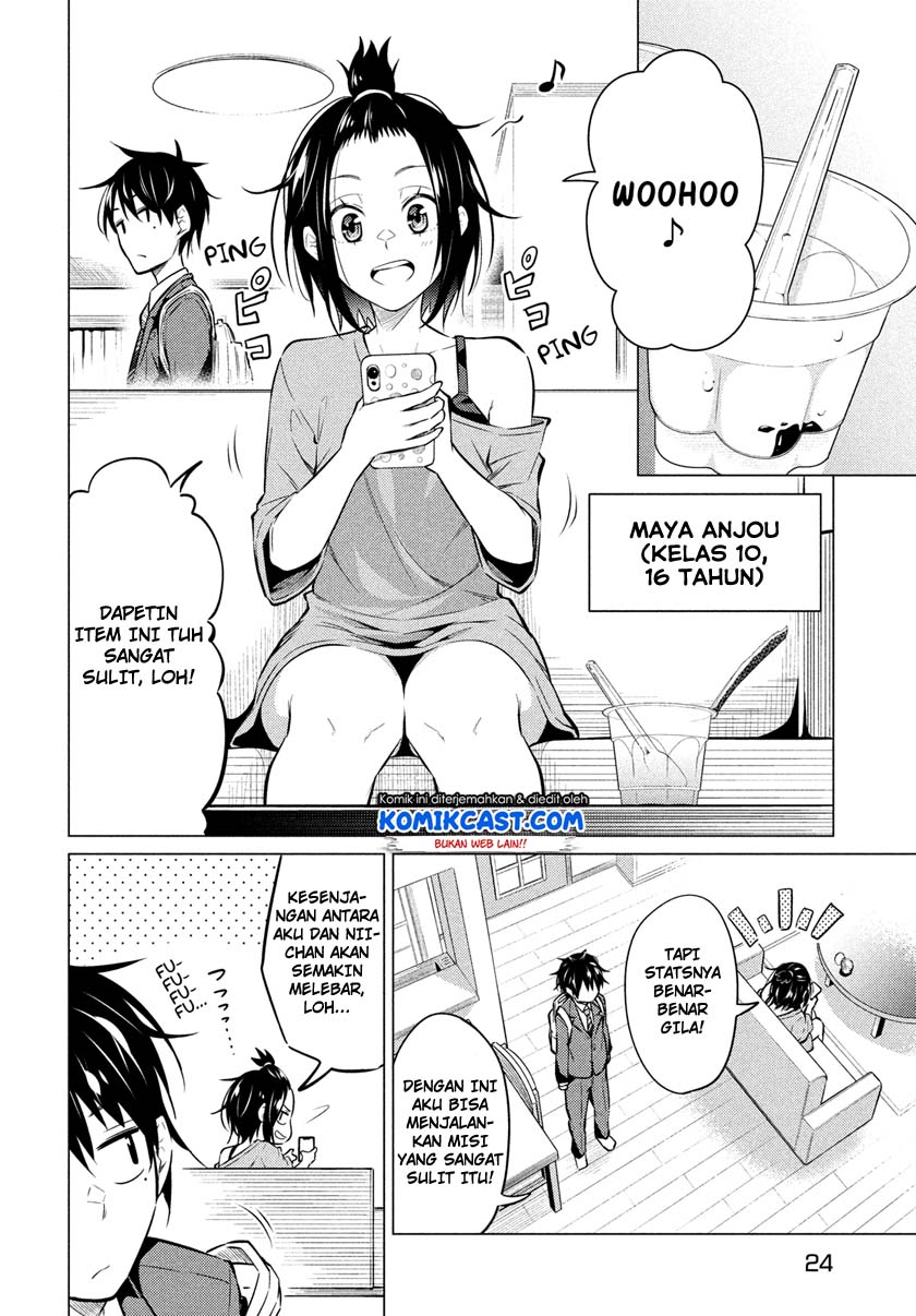 Uchi Kyaba: Oie de Kyabakura Shite Niichan o Onnanoko ni Nare Saseyou Dai Sakusen Chapter 01.1 Gambar 14