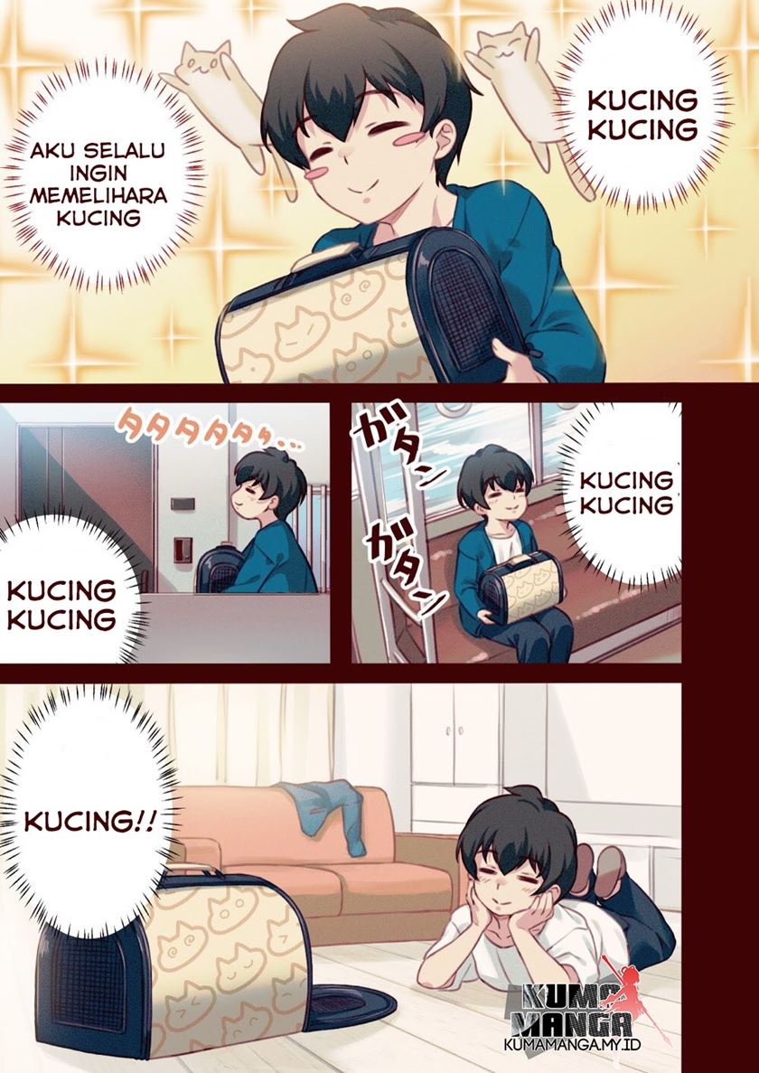 Uchi ni Neko ga Yattekita (The Cat Came to My House!) Chapter 01 Gambar 4