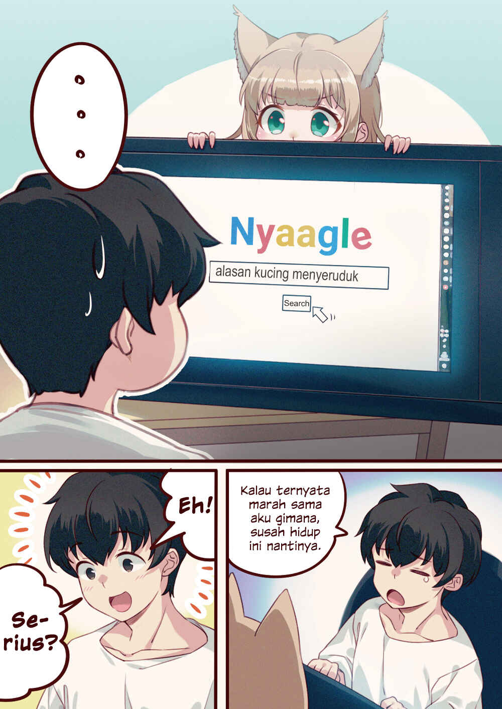 Uchi ni Neko ga Yattekita (The Cat Came to My House!) Chapter 04 Gambar 5