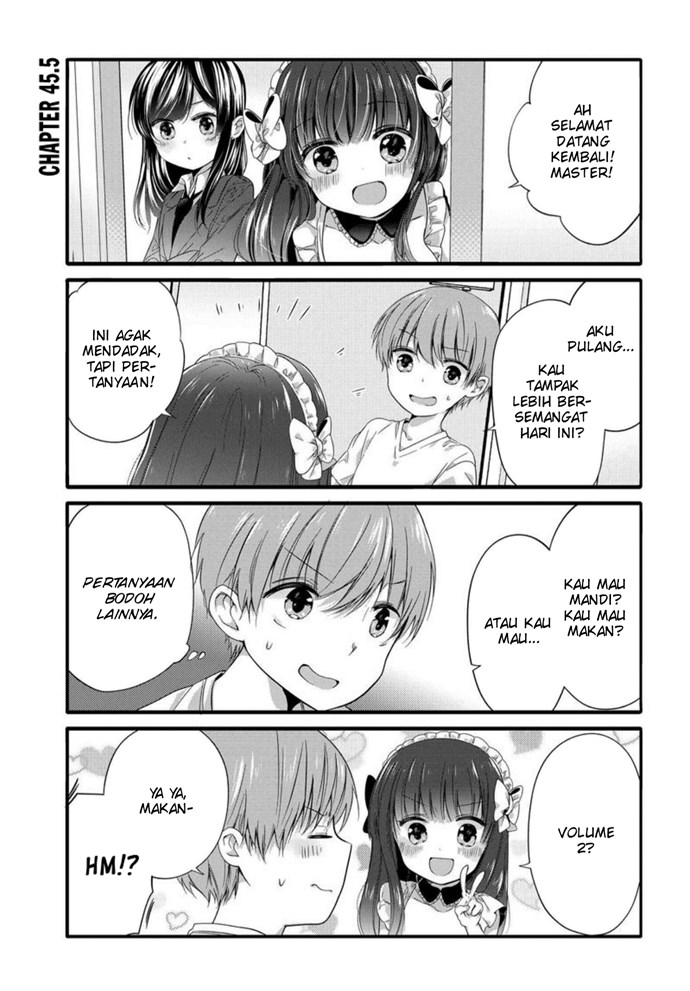 Uchi no Hentai Maid ni Osowareteru Chapter 45.5 Gambar 2
