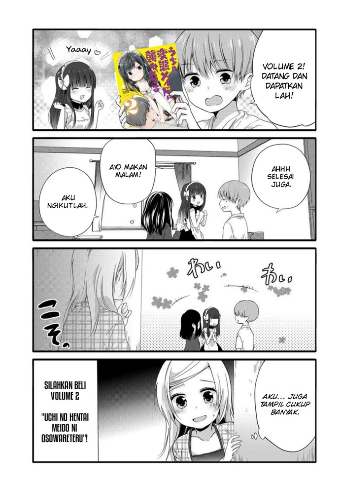 Uchi no Hentai Maid ni Osowareteru Chapter 45.5 Gambar 8