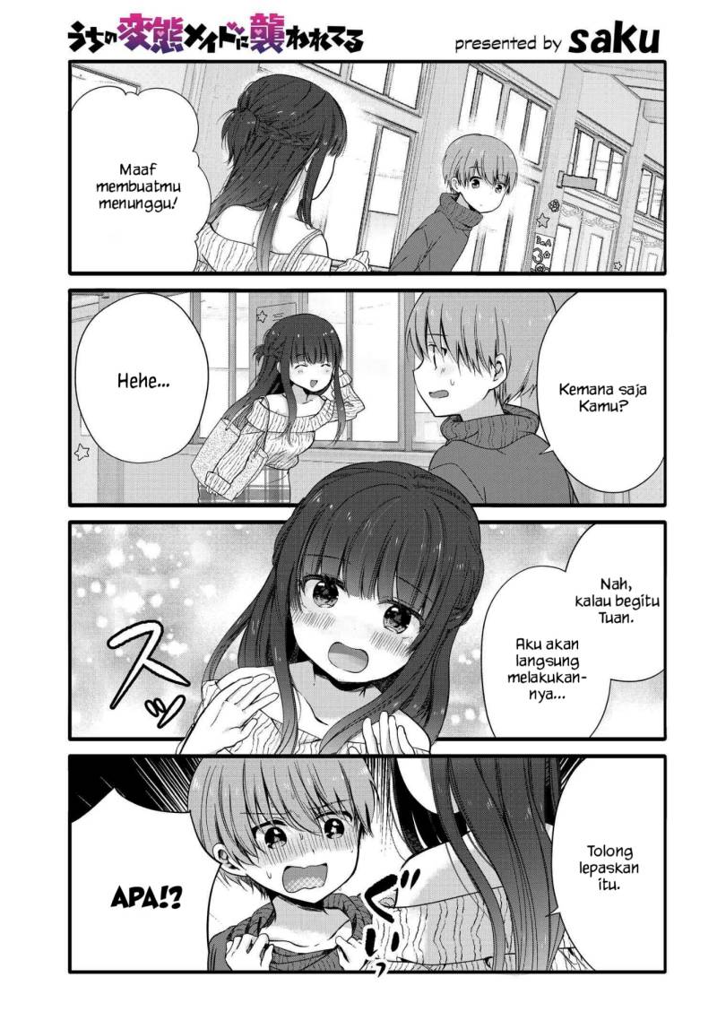 Uchi no Hentai Maid ni Osowareteru Chapter 56 Gambar 1