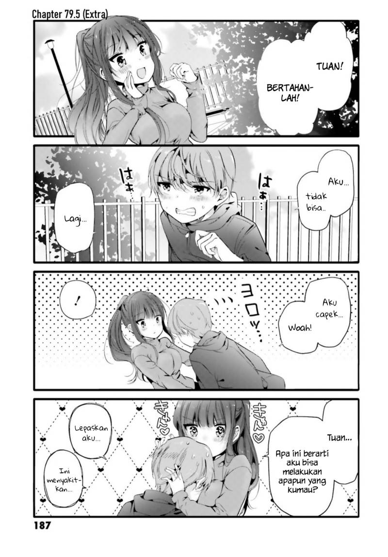 Uchi no Hentai Maid ni Osowareteru Chapter 79.5 Gambar 2