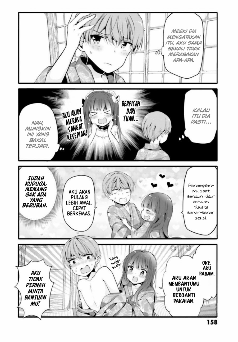 Uchi no Hentai Maid ni Osowareteru Chapter 99 Gambar 5
