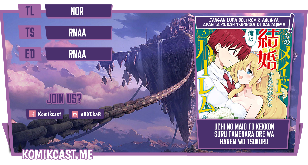 Uchi no Maid to Kekkon suru Tamenara ore wa Harem wo Tsukuru Chapter 15 End Gambar 1