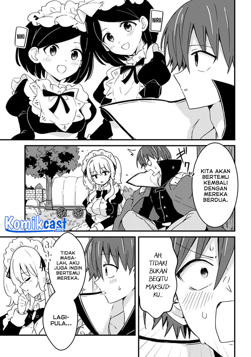 Uchi no Maid to Kekkon suru Tamenara ore wa Harem wo Tsukuru Chapter 15 End Gambar 12