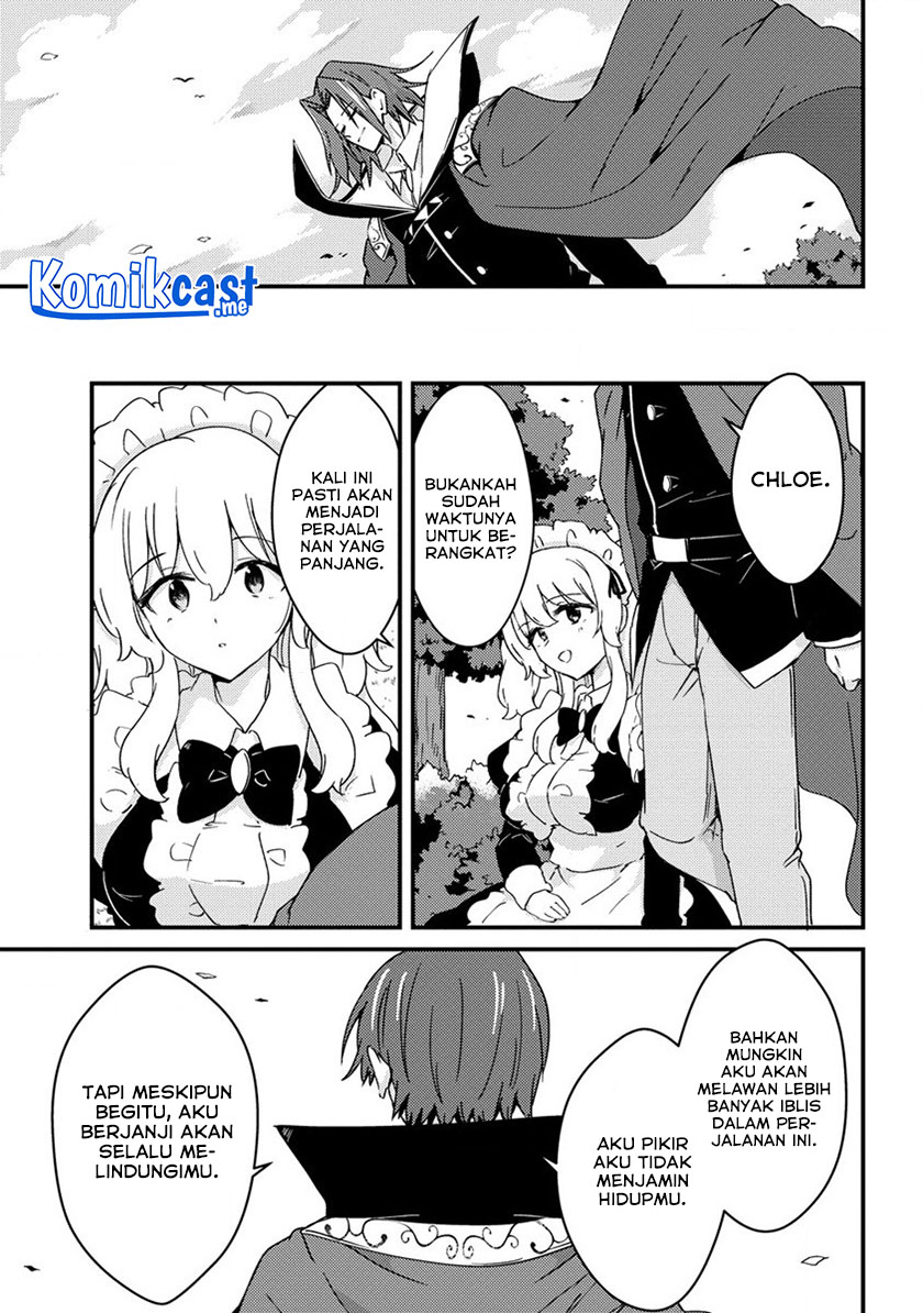 Uchi no Maid to Kekkon suru Tamenara ore wa Harem wo Tsukuru Chapter 15 End Gambar 22