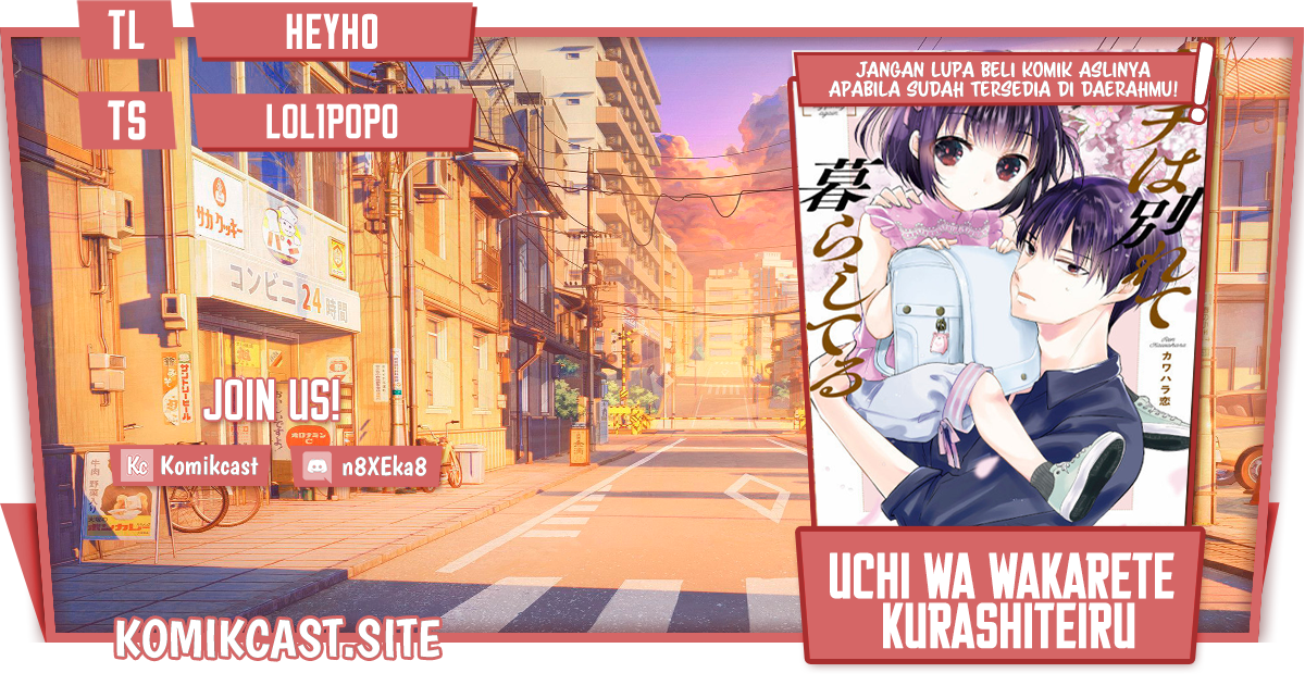 Uchi wa Wakarete Kurashiteiru Chapter 08 Gambar 1