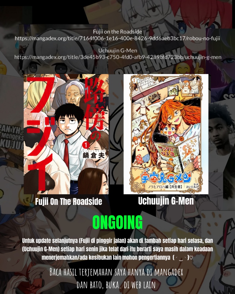 Uchuujin G-Men Chapter 01 Gambar 37