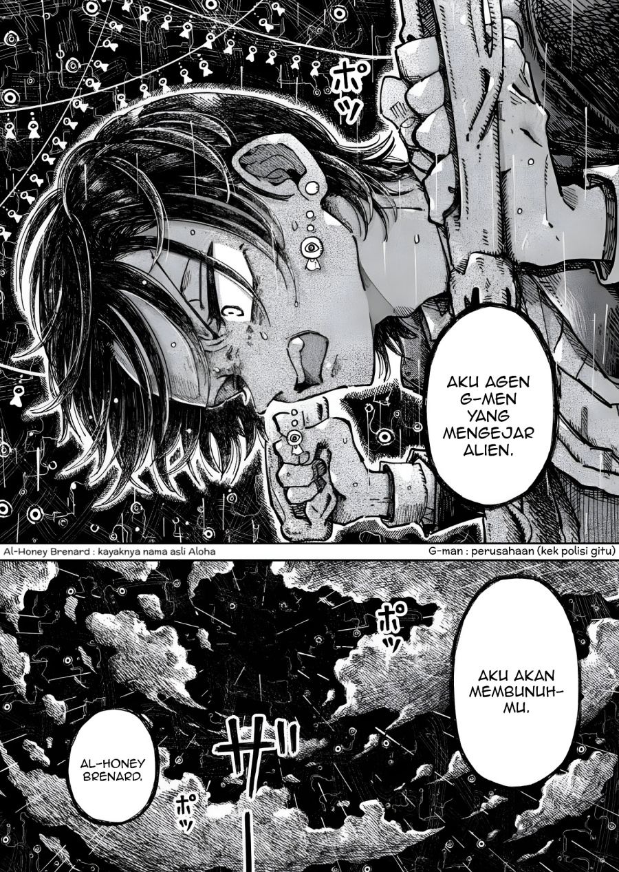 Uchuujin G-Men Chapter 03 Gambar 43