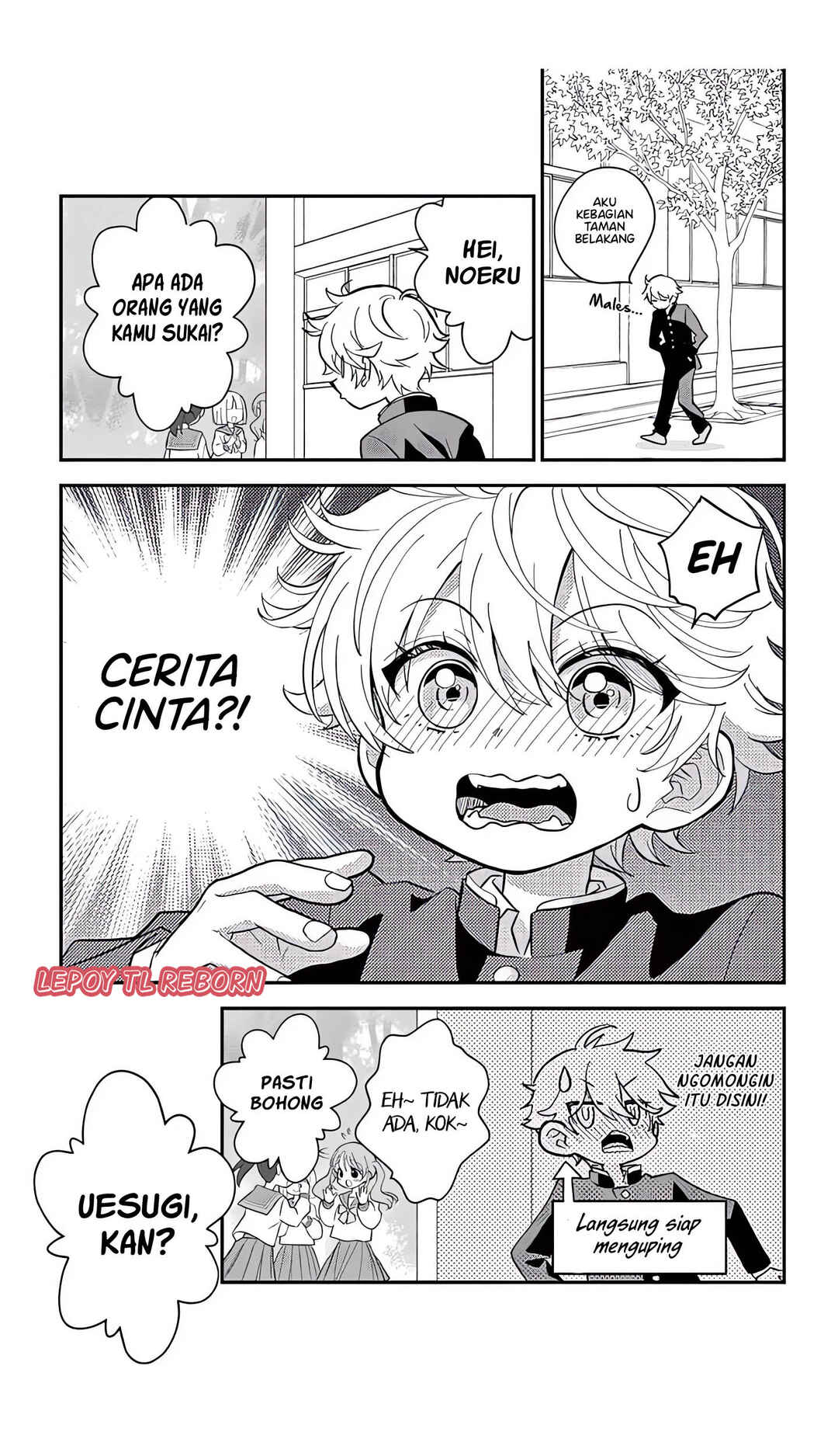 Uesugi-kun wa Onnanoko wo Yametai Chapter 01 Gambar 14
