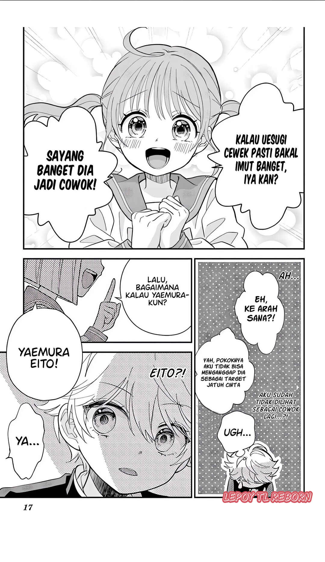Uesugi-kun wa Onnanoko wo Yametai Chapter 01 Gambar 16