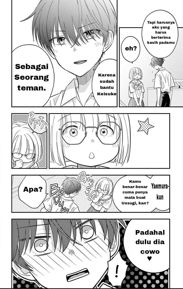 Uesugi-kun wa Onnanoko wo Yametai Chapter 18 Gambar 16