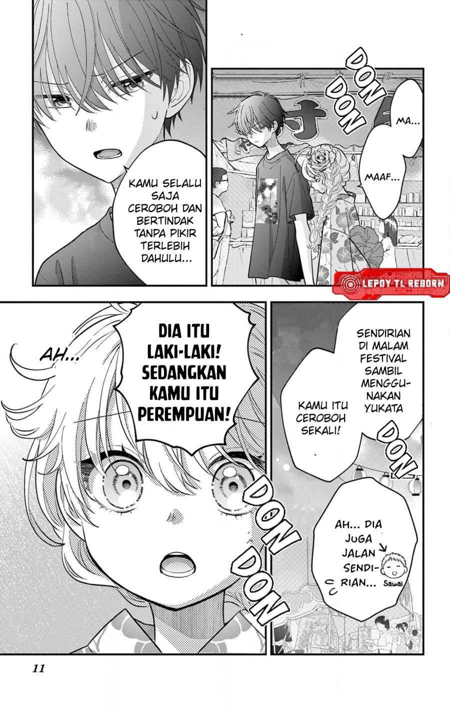 Uesugi-kun wa Onnanoko wo Yametai Chapter 20 Gambar 12