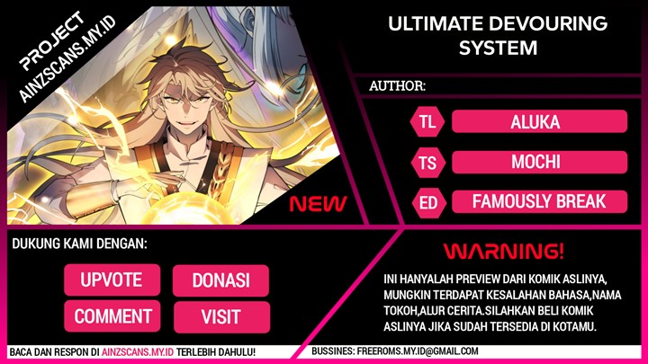 Ultimate Devouring System Chapter 10 Gambar 1