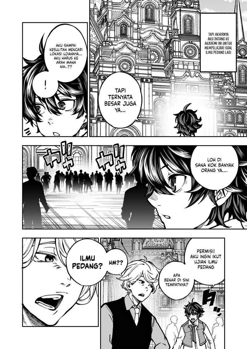 Umarekawatta Kensei Kenshi ga Reiguu sareru Majutsu Shijou Shugi no Gakuen de Musou suru Chapter 01 Gambar 7