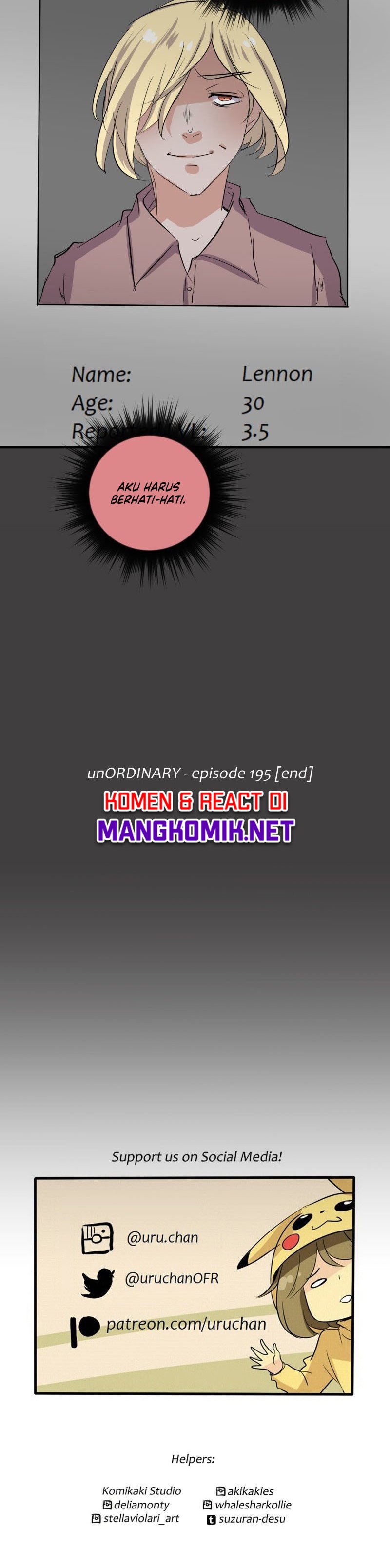 unOrdinary Chapter 195 Gambar 37