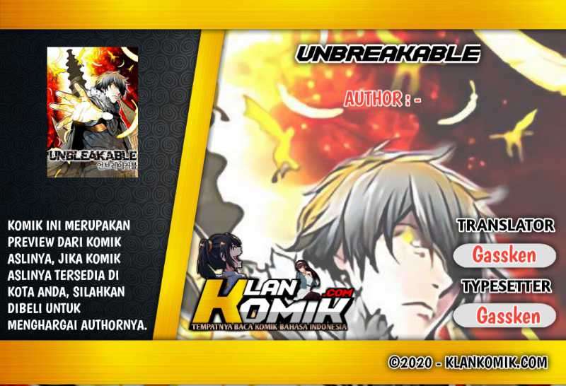 Unbreakable Chapter 02 Gambar 1