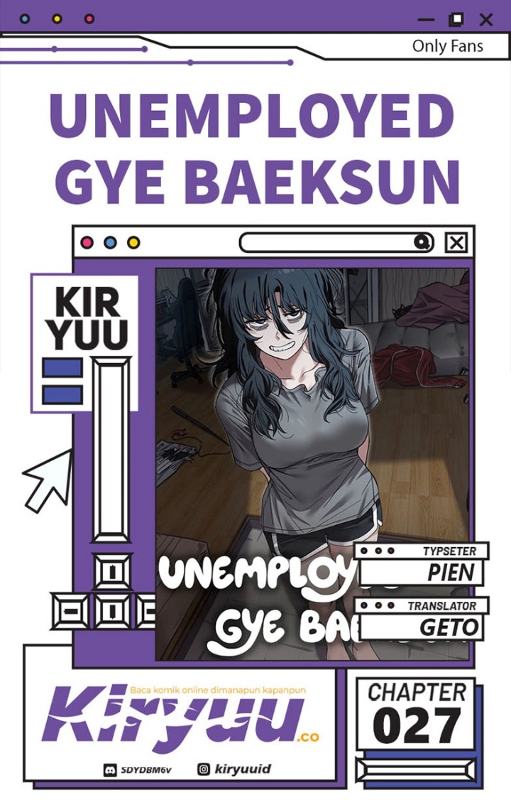 Unemployed Gye Baek Soon Chapter 27 Gambar 1