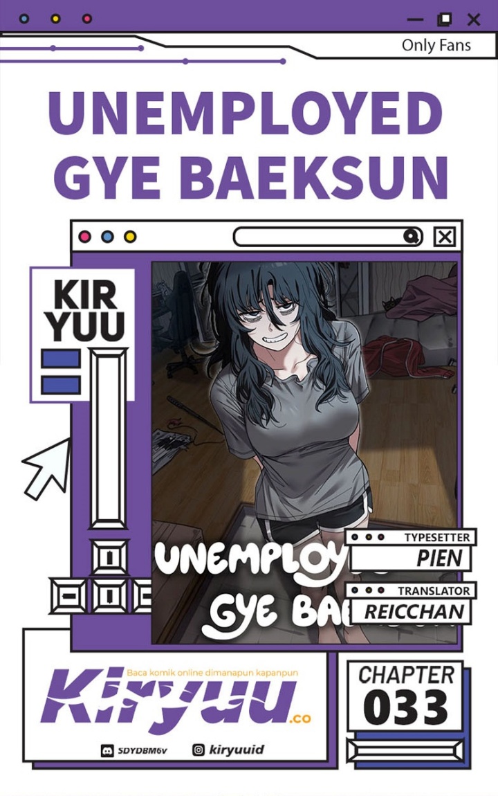 Unemployed Gye Baek Soon Chapter 33 Gambar 1