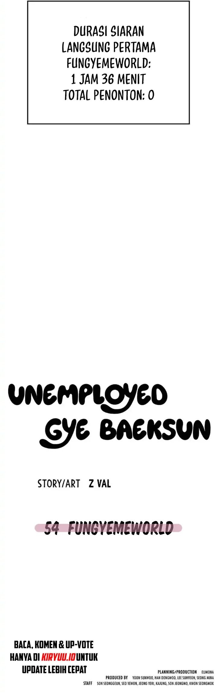 Unemployed Gye Baek Soon Chapter 54 Gambar 34