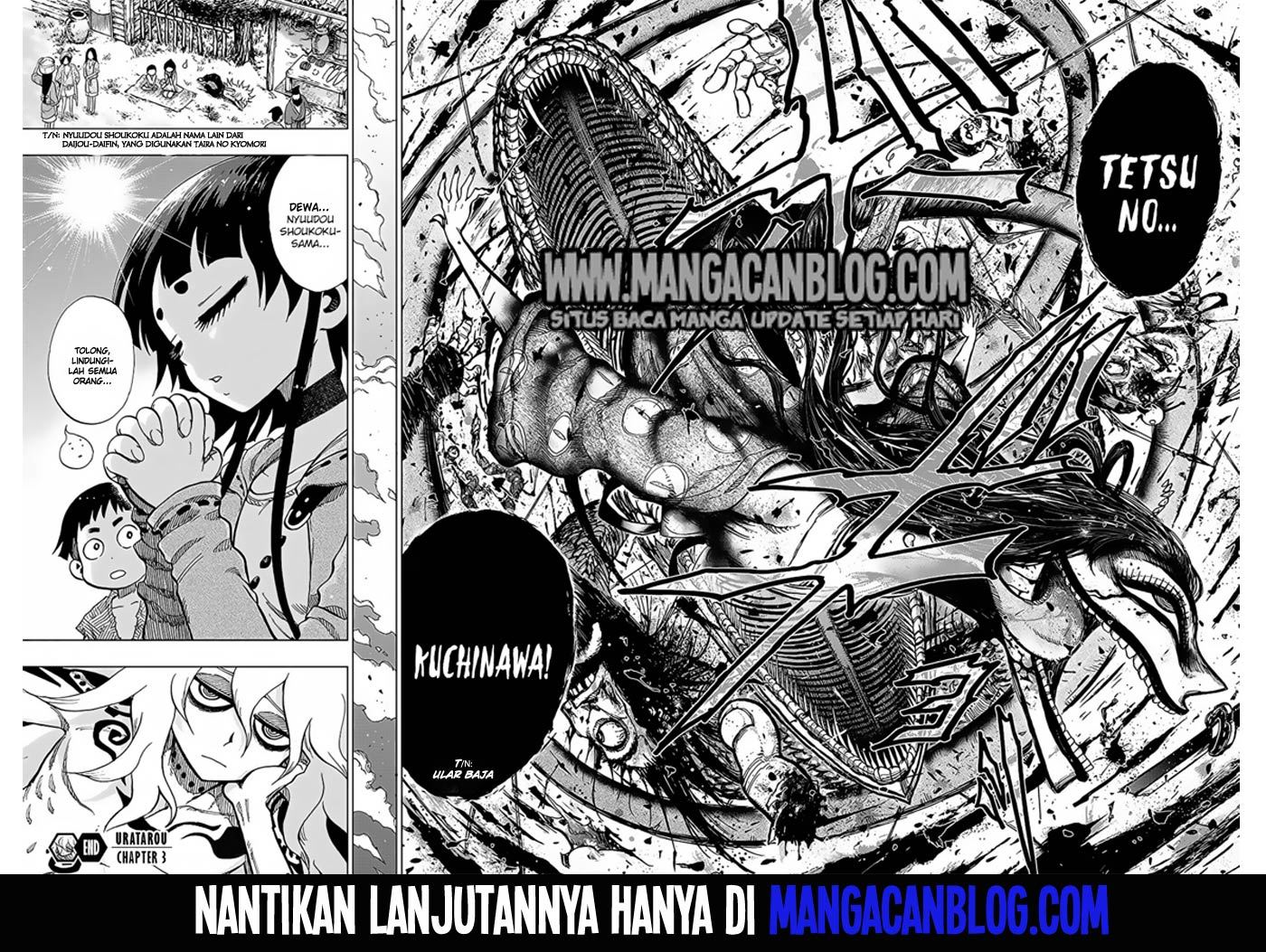 Uratarou Chapter 03 Gambar 23