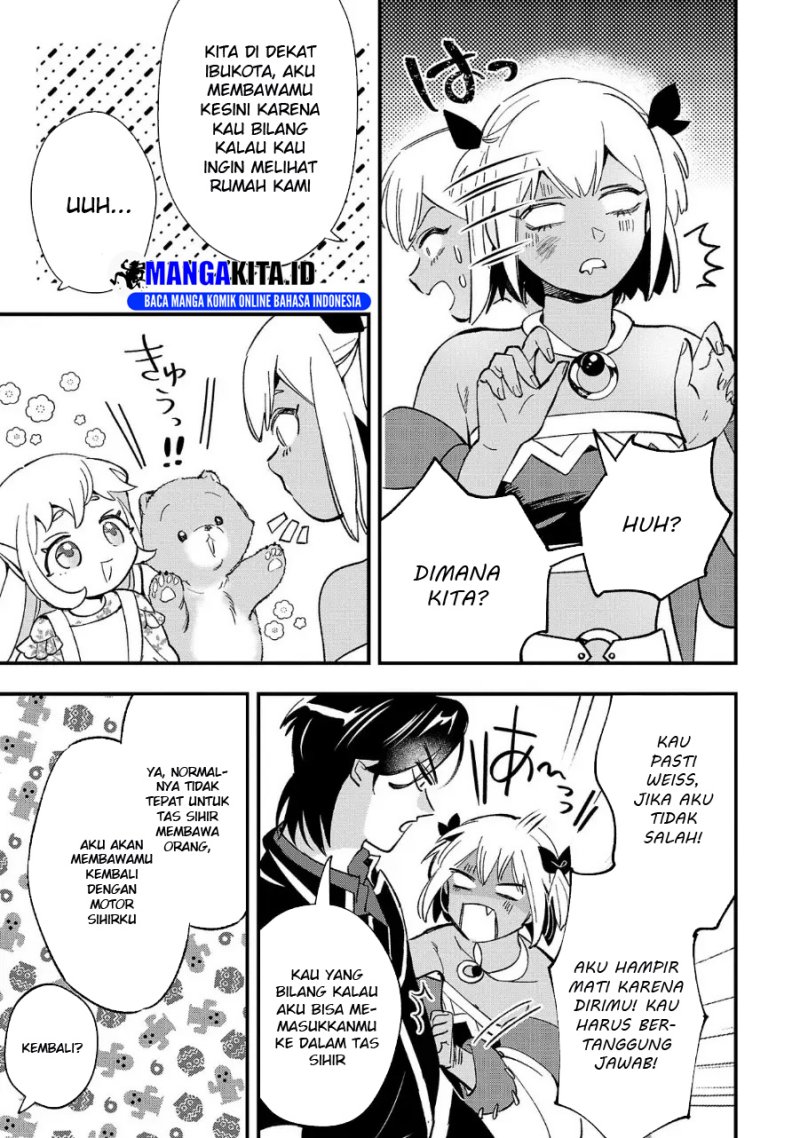 Urenokori no Dorei Elf wo Hirotta no de, Musume ni suru Koto ni shita Chapter 11.2 Gambar 3