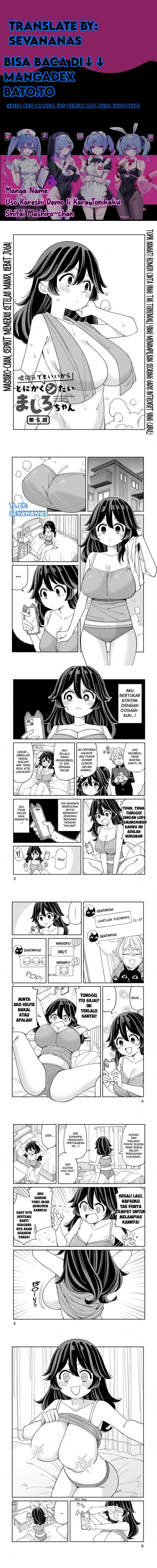 Uso Kareshi Demo Ii Kara Tonikaku Shitai Mashiro-chan Chapter 05 Gambar 1