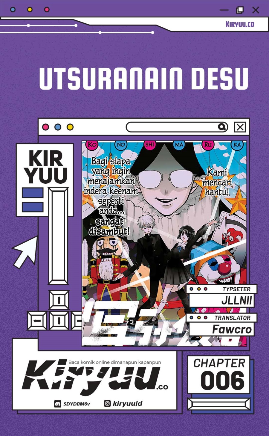 Utsuranain desu Chapter 06 Gambar 1