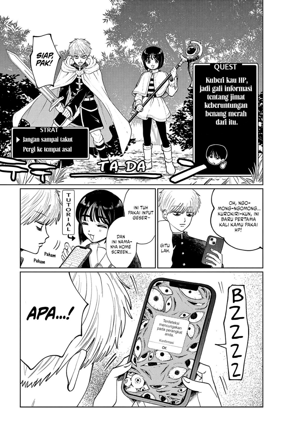 Utsuranain desu Chapter 09 Gambar 8