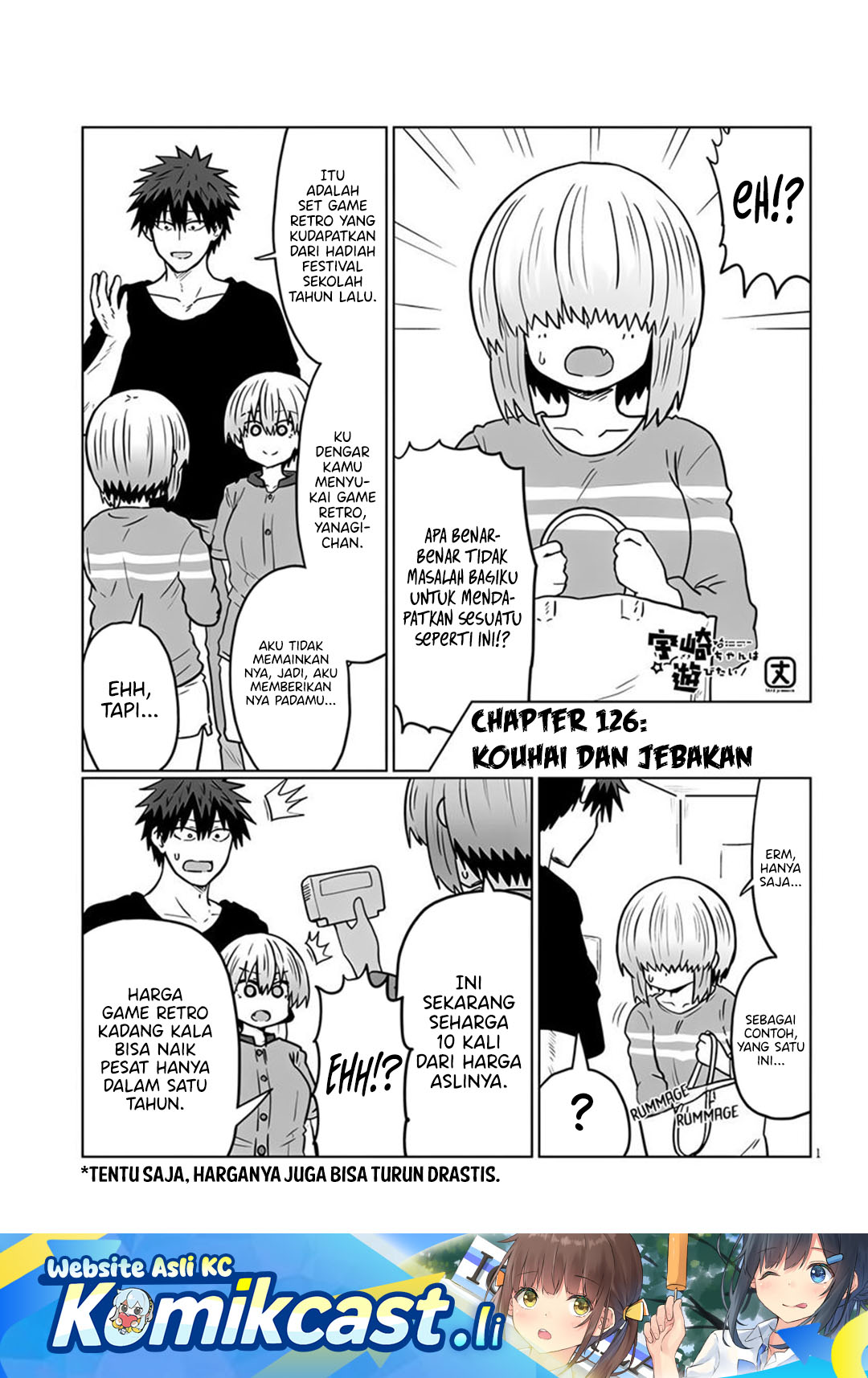 Uzaki-chan wa Asobitai! Chapter 126 Gambar 2