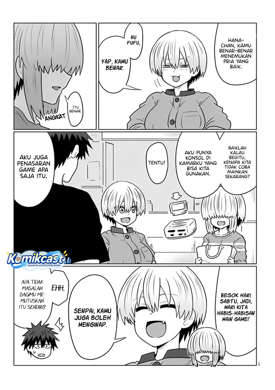 Uzaki-chan wa Asobitai! Chapter 126 Gambar 6