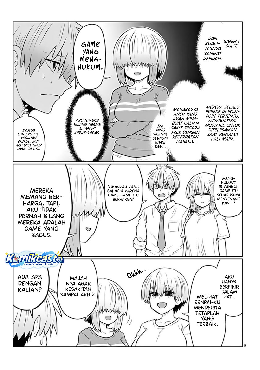 Uzaki-chan wa Asobitai! Chapter 126 Gambar 10