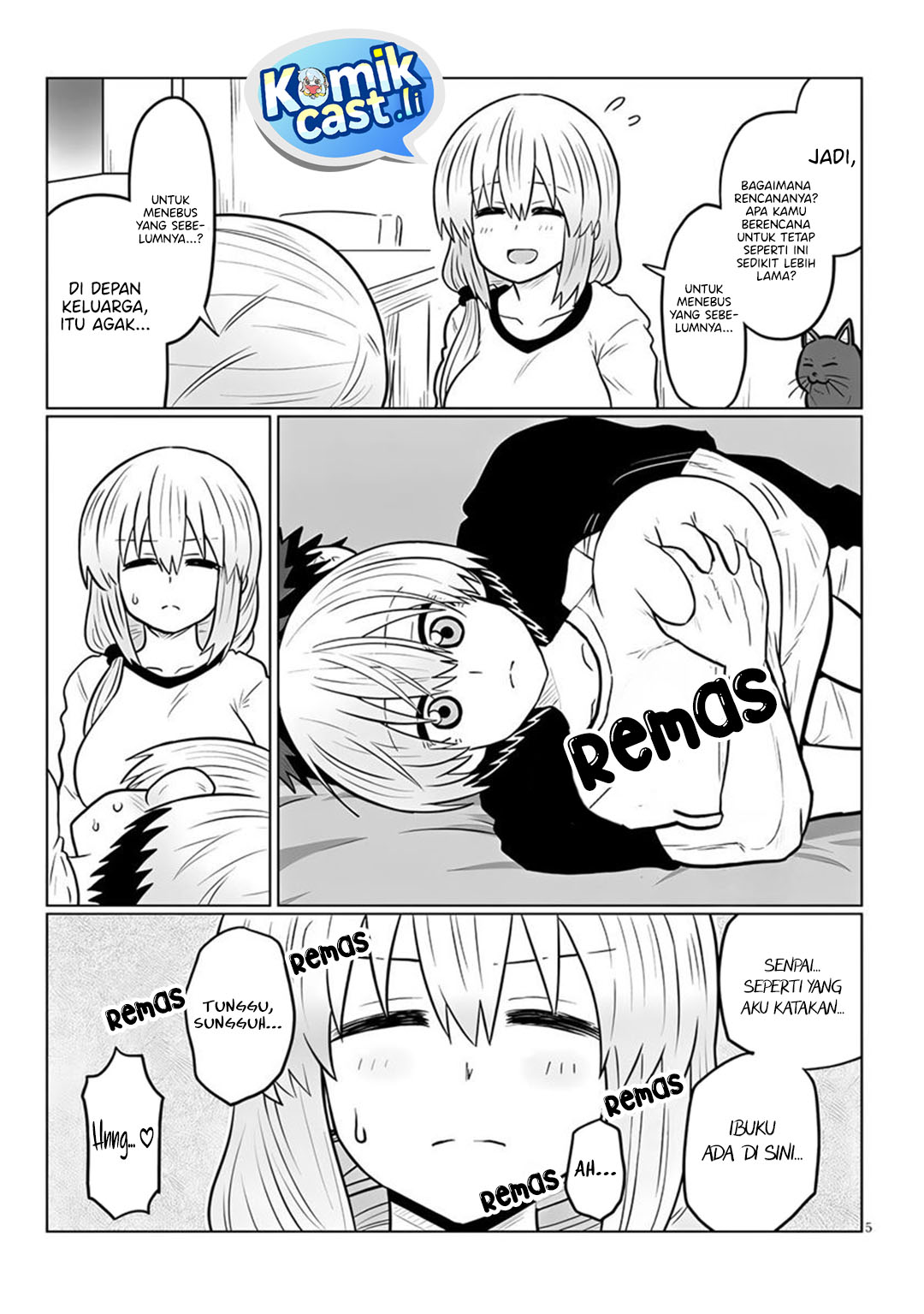 Uzaki-chan wa Asobitai! Chapter 127 Gambar 6