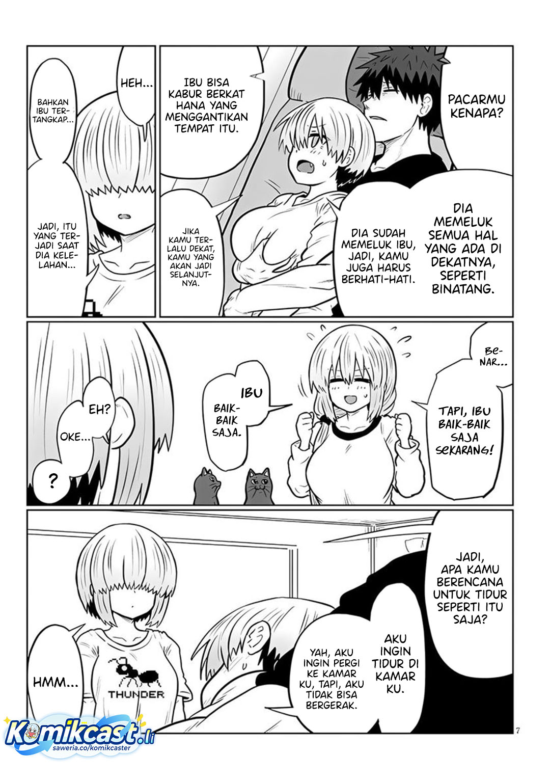 Uzaki-chan wa Asobitai! Chapter 127 Gambar 8