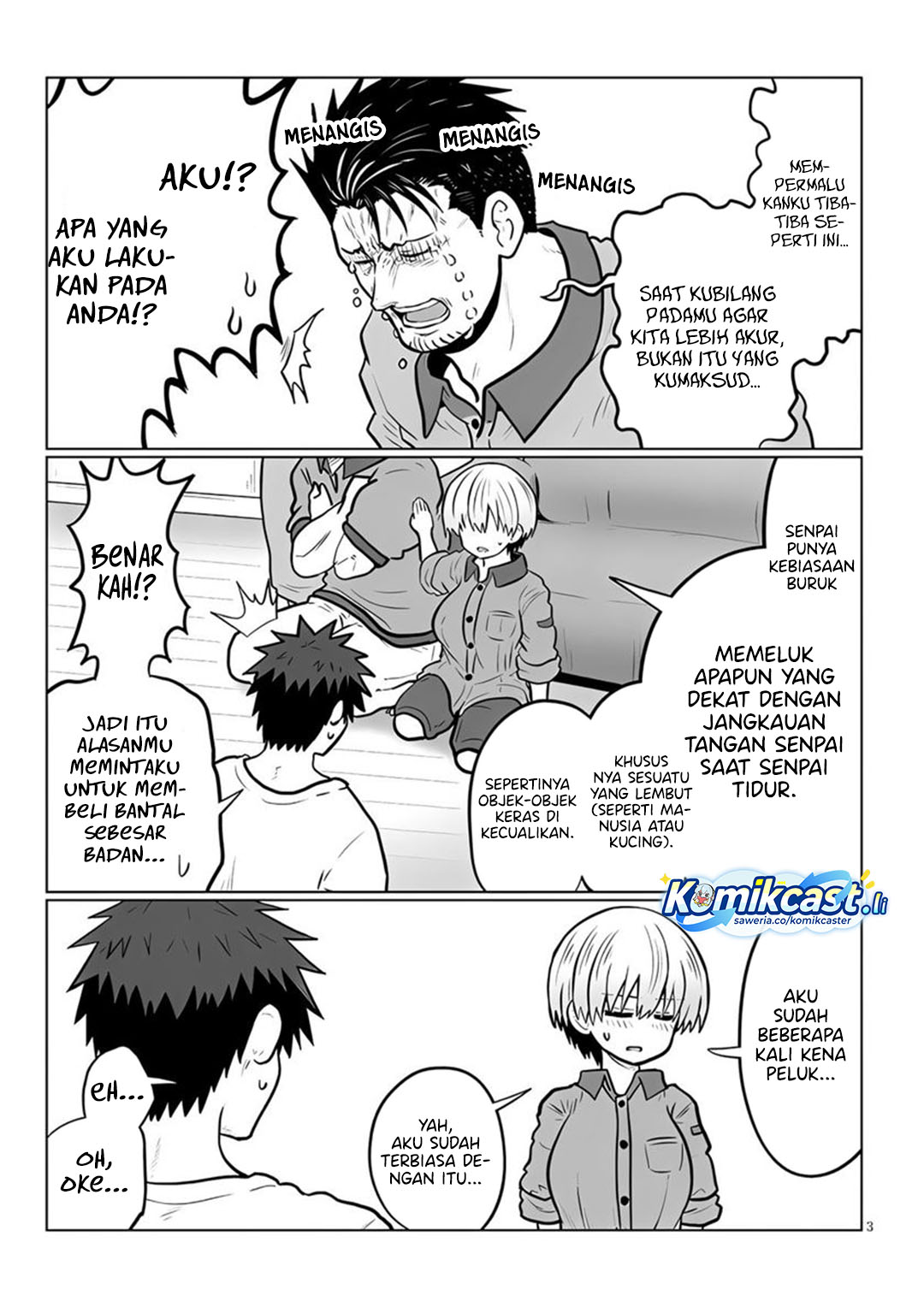 Uzaki-chan wa Asobitai! Chapter 128 Gambar 4