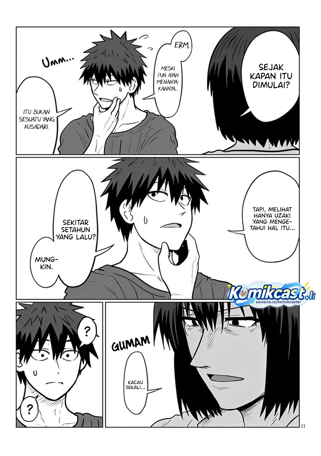 Uzaki-chan wa Asobitai! Chapter 128 Gambar 12