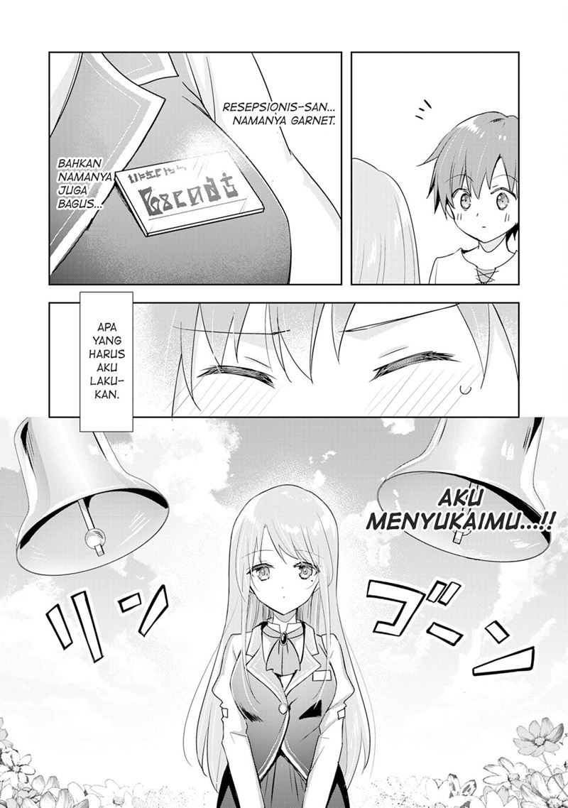 Uketsukejo ni Kokuhaku Shitakute Girudo ni Kayoitsumetara Eiyu ni Natteta Chapter 01 Gambar 10
