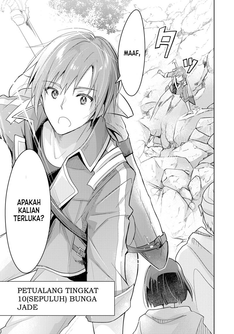 Uketsukejo ni Kokuhaku Shitakute Girudo ni Kayoitsumetara Eiyu ni Natteta Chapter 01 Gambar 18