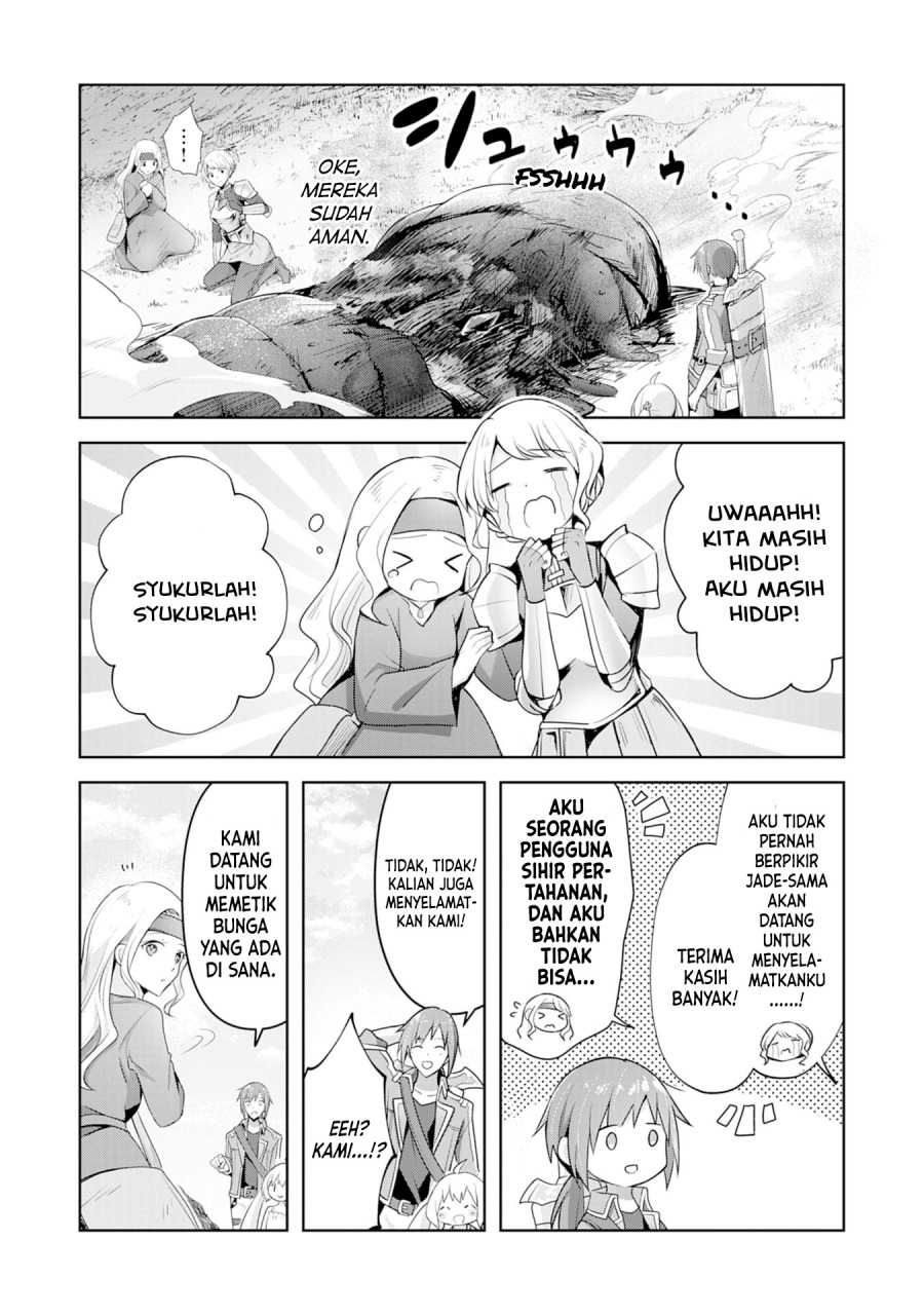 Uketsukejo ni Kokuhaku Shitakute Girudo ni Kayoitsumetara Eiyu ni Natteta Chapter 04 Gambar 6